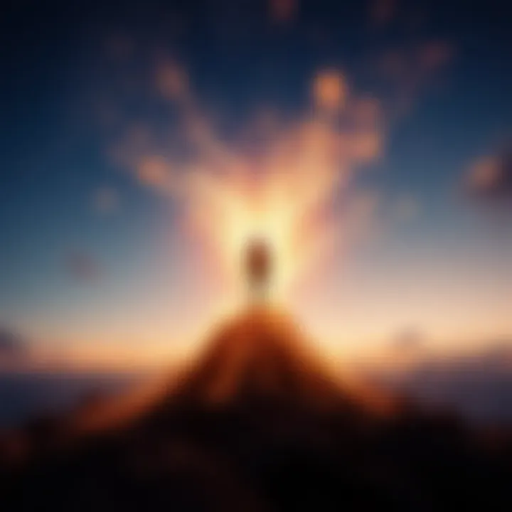 A visual representation of strengths emerging from weaknesses