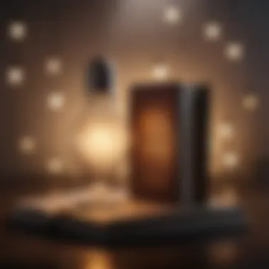 Illuminating Insights Cover of a book with a shining light bulb symbolizing inspiration and ideas