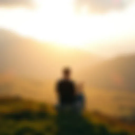 A serene landscape symbolizing inner peace and clarity of thought.