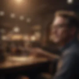 An abstract representation of career coaching concepts