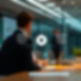 An abstract representation of corporate training frameworks