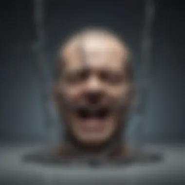 Breaking Mental Chains Illustration symbolizing breaking free from mental chains