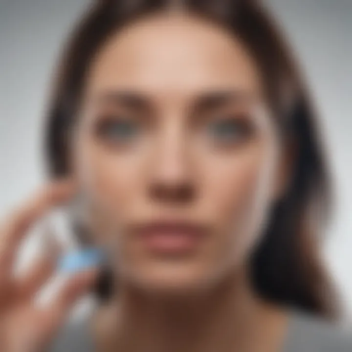 Illustration of EMDR technique in action