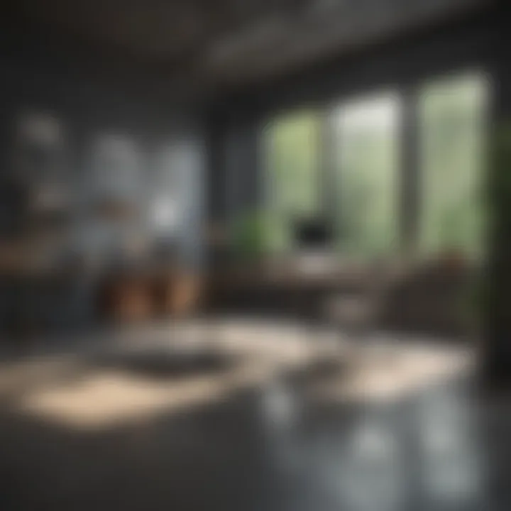 A serene workspace that inspires creativity and focus