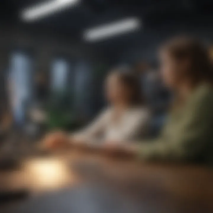 An inclusive workspace fostering varied perspectives