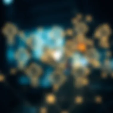 Diagram illustrating various types of networks