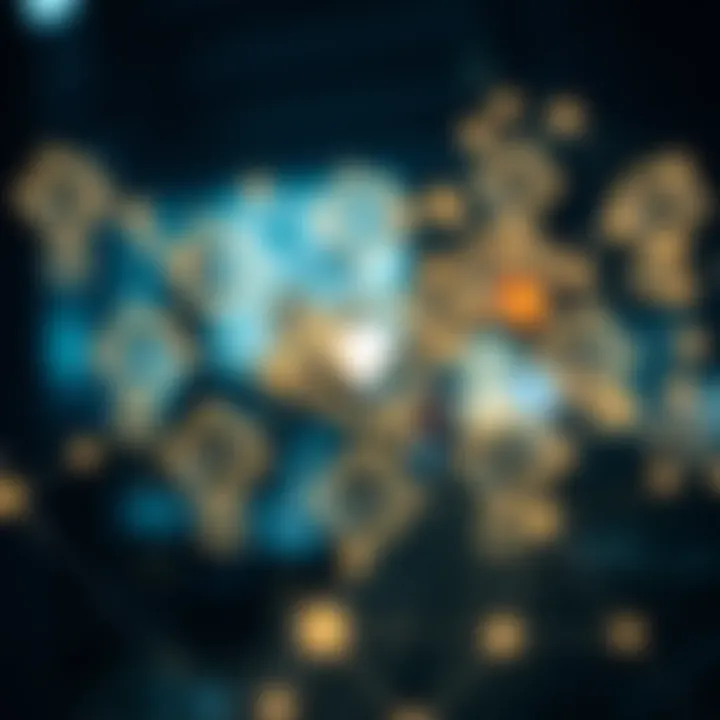 Diagram illustrating various types of networks