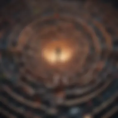 Navigating Success Through Visualization Conceptual visualization of success in a maze